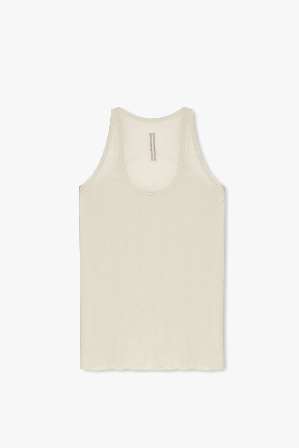 Cream Cotton top Rick Owens - SchaferandweinerShops Norway